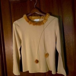 Mink accents spell FUN!